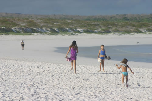 Quelle plage... Dommage qu'on ne puisse pas s'y baigner en raison de courants dangereux.